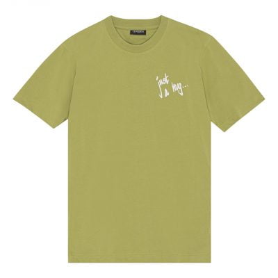 ISNURH Hug T-Shirt Olive - Front
