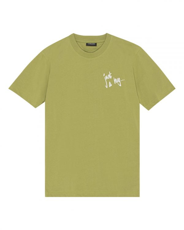 ISNURH Hug T-Shirt Olive - Front