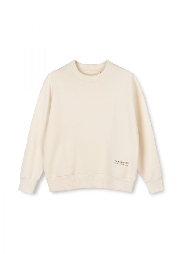 AIAYU Sweatshirt – Pure Ecru