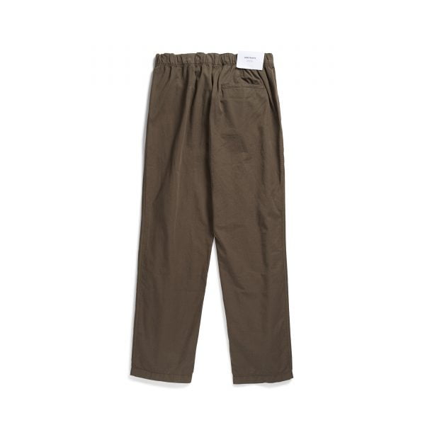 NORSE PROJECTS Ezra Twill Pants - Green Back