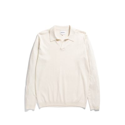 NORSE PROJECTS Leif Linen Polo - Kit Front