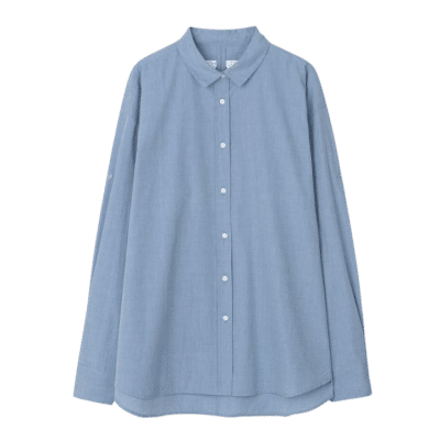 AIAYU 1407 Shirt - Deep Blue Front