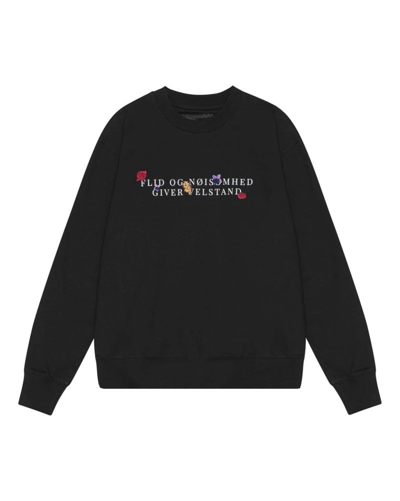 ISNURH Diligence Crewneck - Sort front
