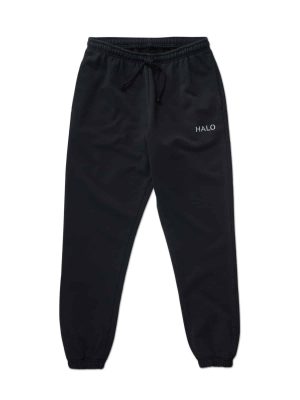 HALO Graphic Sweatpants - Black Front