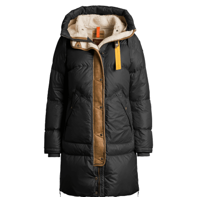 PARAJUMPERS Women Long Bear Special - Black Front