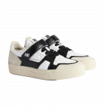 AMI PARIS Ami De Couer Low Top Sneakers - Hvid/Sort Front