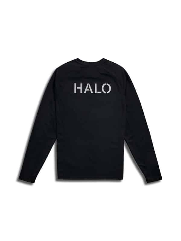 HALO Training L/S T-Shirt - Sort Back