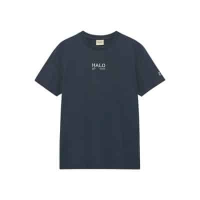 HALO Cotton T-Shirt - Ebony Front
