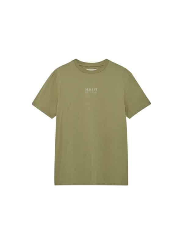 HALO Cotton T-Shirt - Gray Green Front