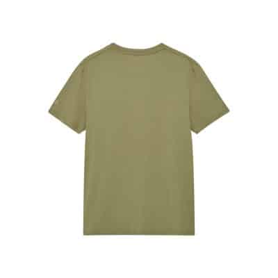 HALO Cotton T-Shirt - Gray Green Back