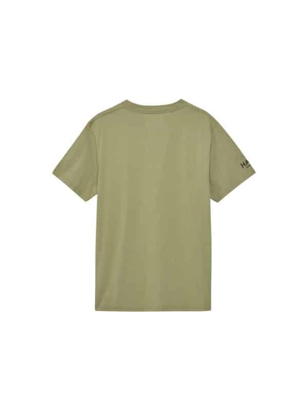 HALO Logo T-Shirt - Gray Green Back