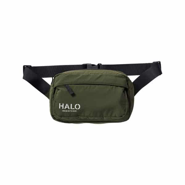 HALO Ribstop Waist Bag - Ivy Green Front
