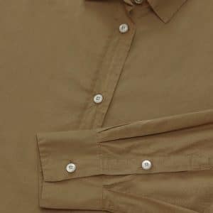 AIAYU 1407 Shirt - Cinnamon Detail
