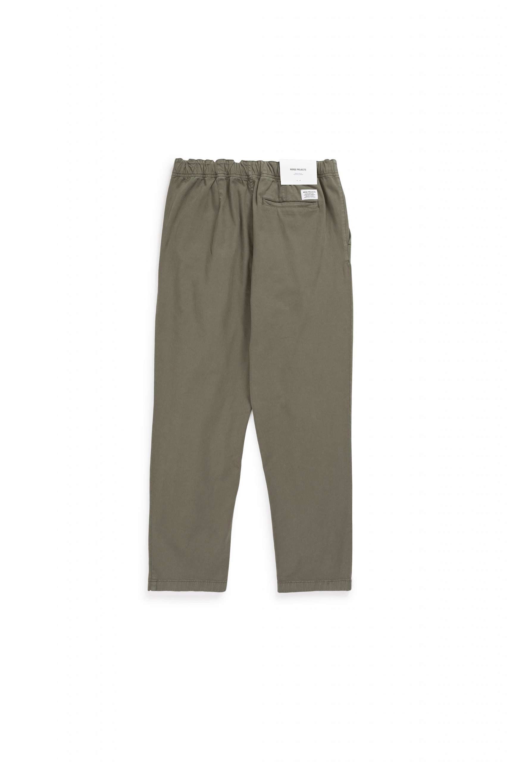 NORSE PROJECTS Ezra Light Stretch - Sage Green Back