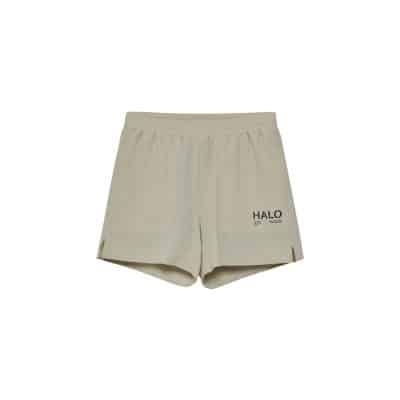 HALO 2-IN-1 Training Shorts - Oyster Gray Front