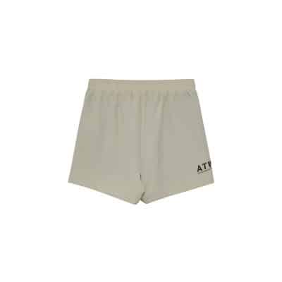 HALO 2-IN-1 Training Shorts - Oyster Gray Back