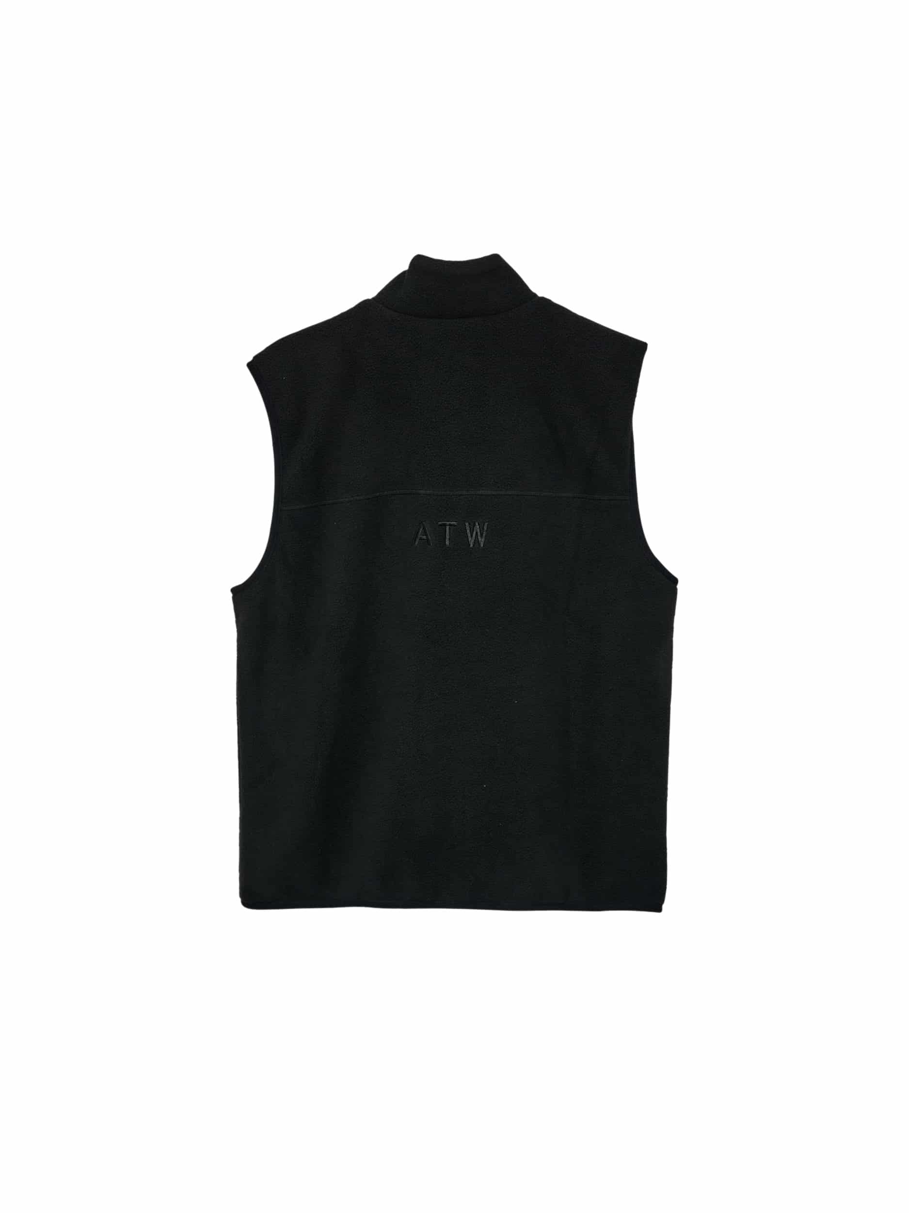 HALO Teddy Fleece Vest - Black Back