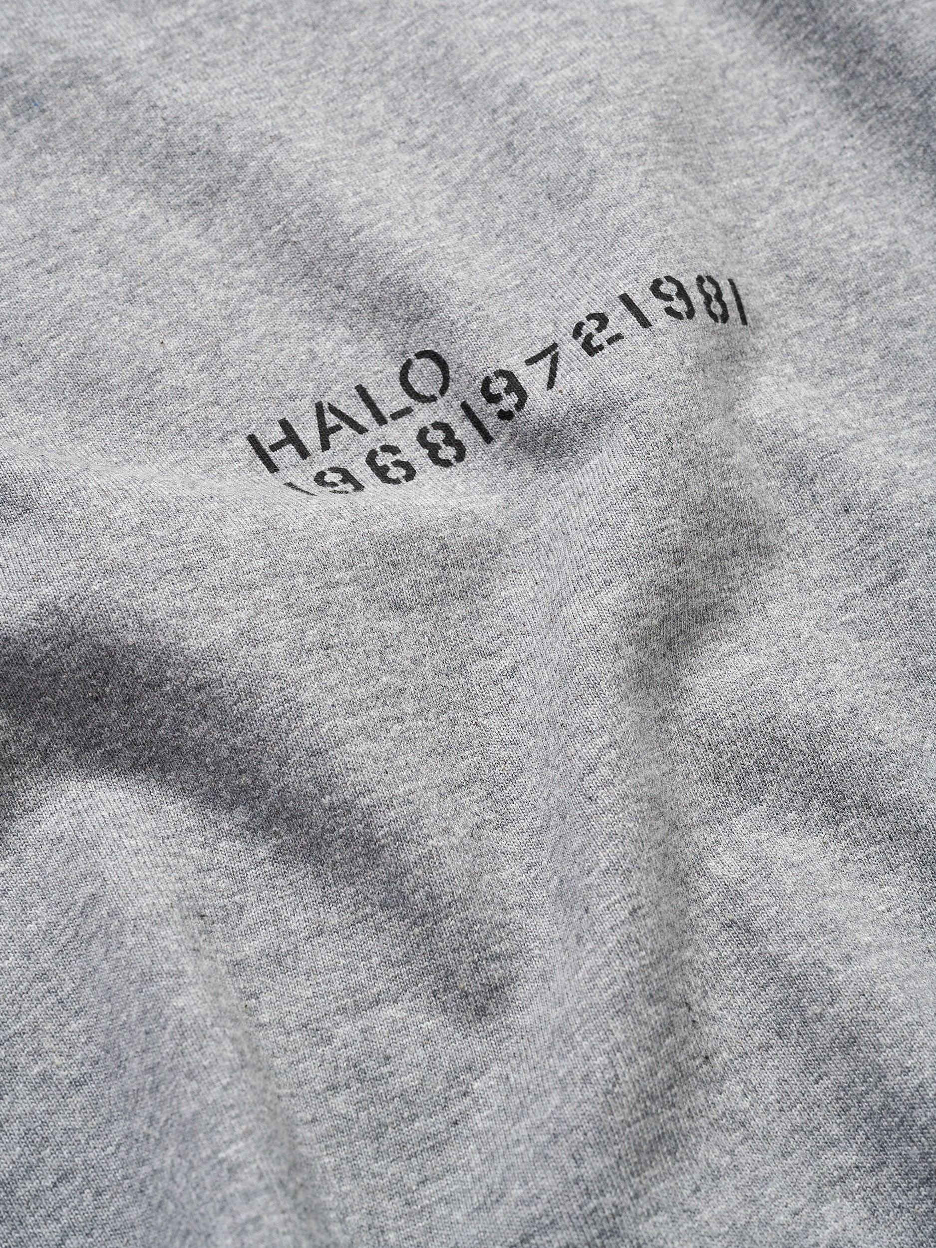 HALO Essential T-Shirt - Grey Details