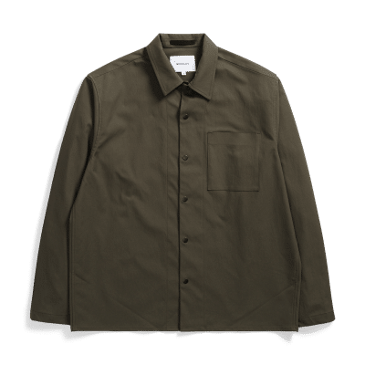 NORSE PROJECTS Carsten Solotex Shirt - Green