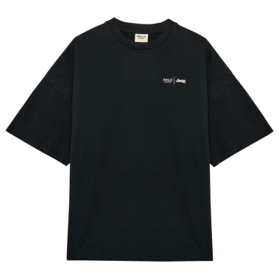 HALO X JEEP Boxy T-Shirt - Black