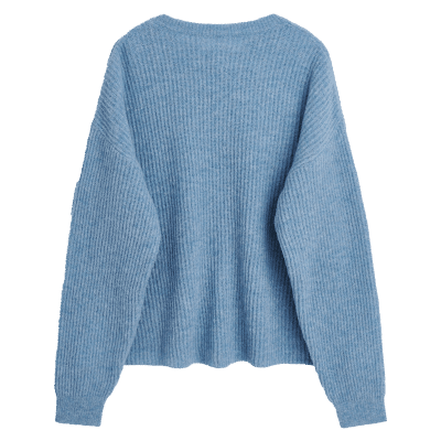 SUNFLOWER Air Rib Knit - Blue Back