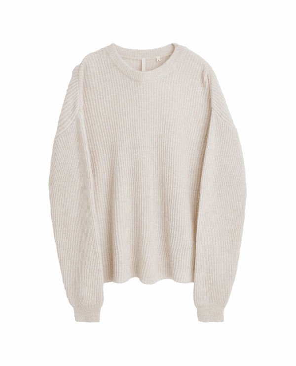 SUNFLOWER Air Rib Knit - Off White Front