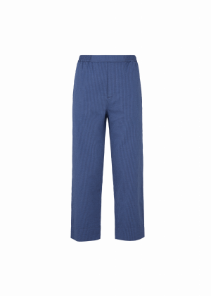 AIAYU Coco Pant Seersucker - True Blue