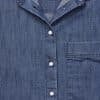 AIAYU Lynette Shirt - Blue Jeans Close