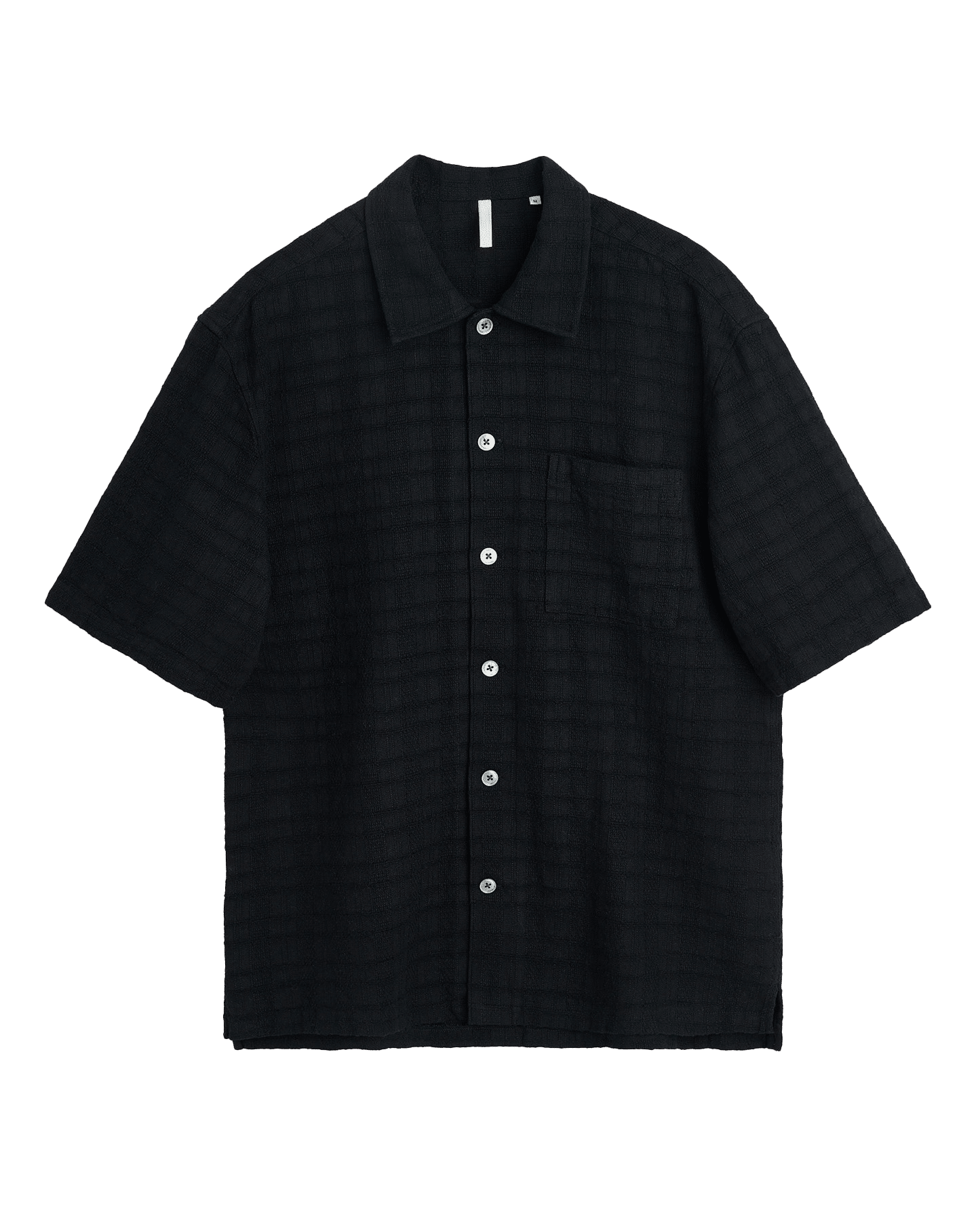 SUNFLOWER 1187 Spacey SS Shirt - Black