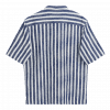 SUNFLOWER 1188 Spacey SS Shirt - Navy Stripe Back