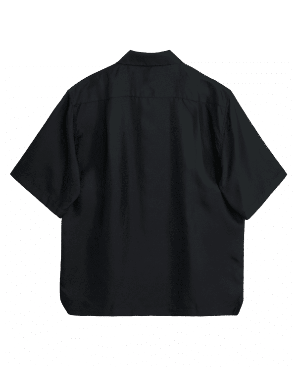SUNFLOWER 4133 Silk SS Shirt - Black Back