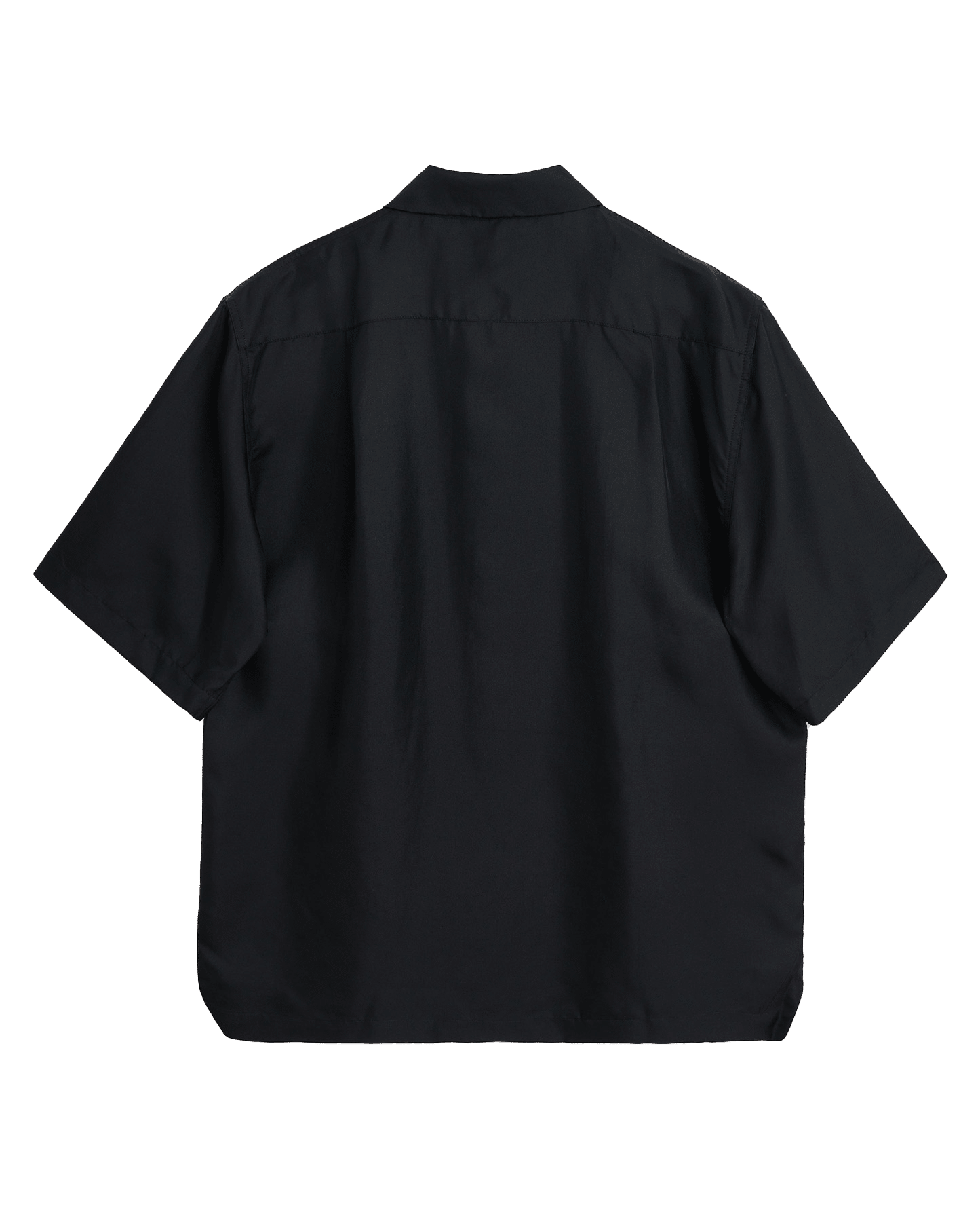 SUNFLOWER 4133 Silk SS Shirt - Black Back