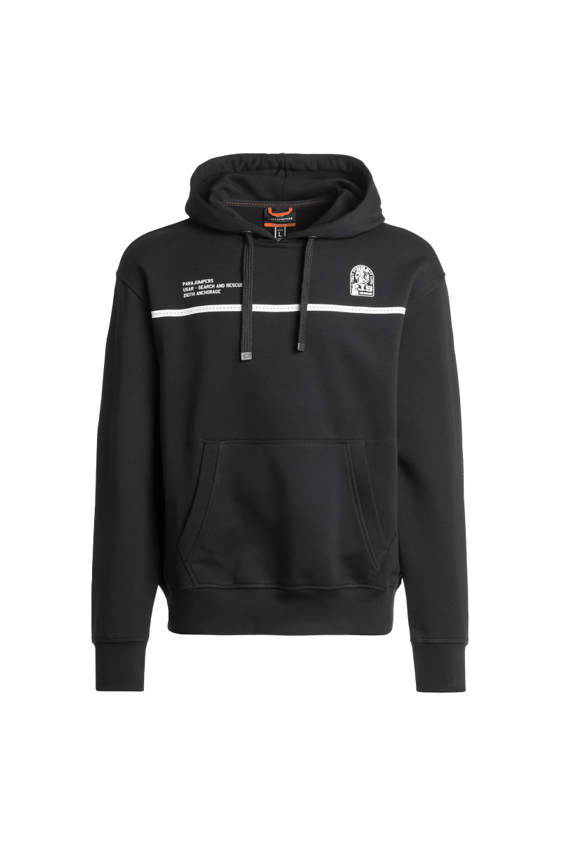 PARAJUMPERS Men Overlod Sweatshirt - Black