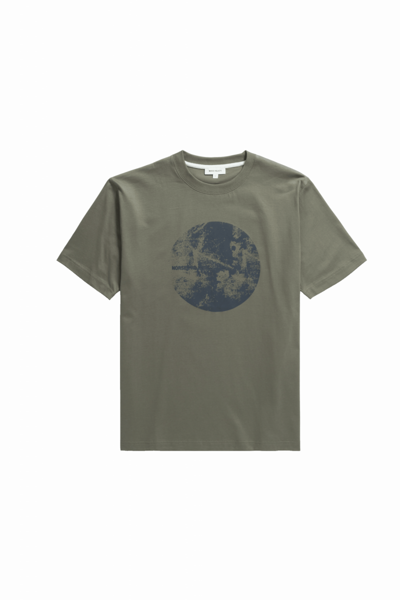 NORSE PROJECTS Johannes Circle T-Shirt - Sediment Green