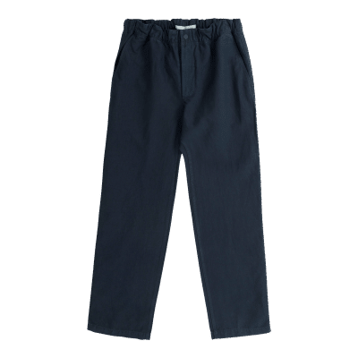 NORSE PROJECTS Ezra Cotton Linen Trousers - Dark Navy