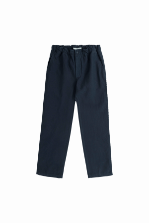 NORSE PROJECTS Ezra Cotton Linen Trousers - Dark Navy