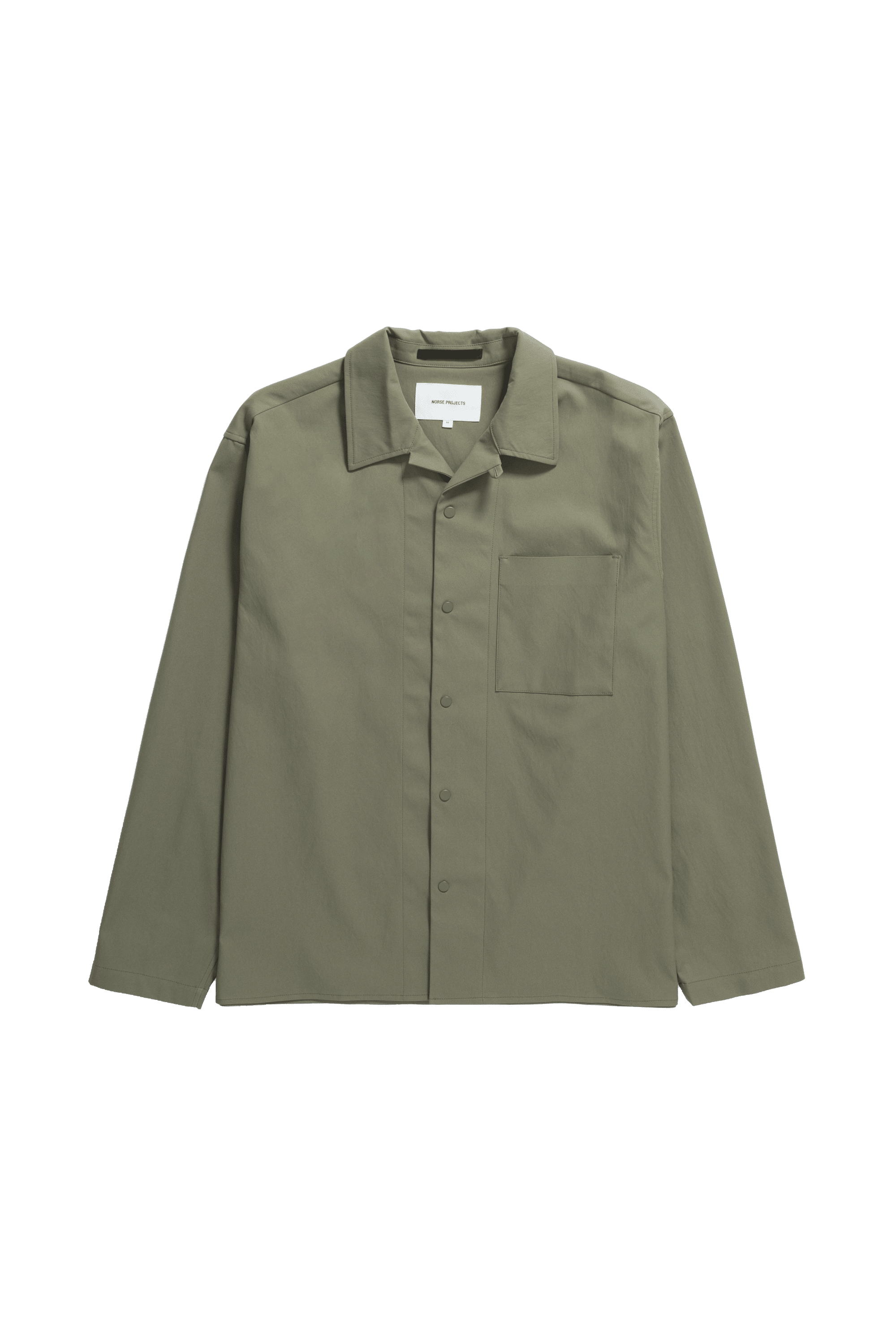 NORSE PROJECTS Carsten Solotex Shirt - Sediment Green