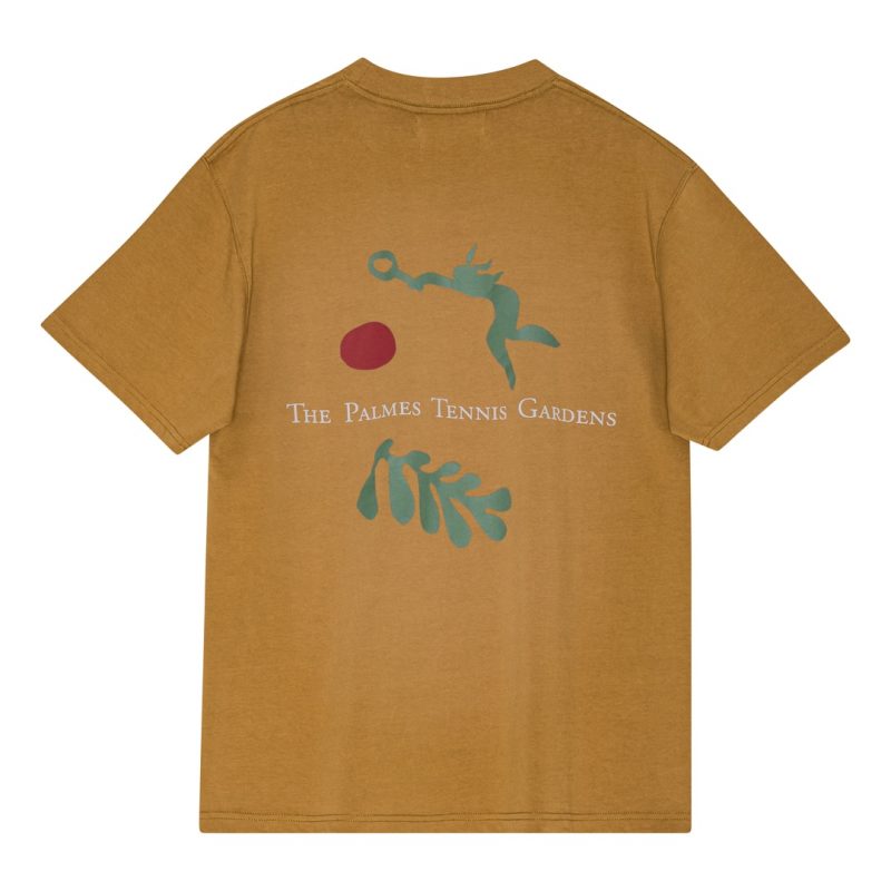 PALMES Pocket T-Shirt - Mahogny Back