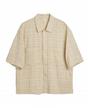 SUNFLOWER Adam Shirt - Beige Contrast