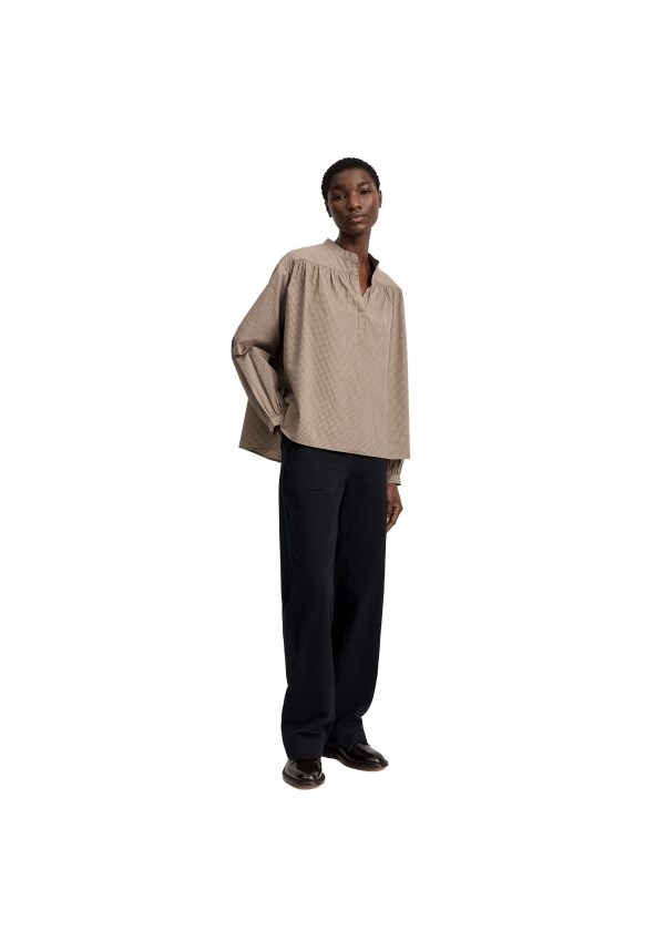 AIAYU Heaven Check Shirt - Mix Fossil - Billede 2