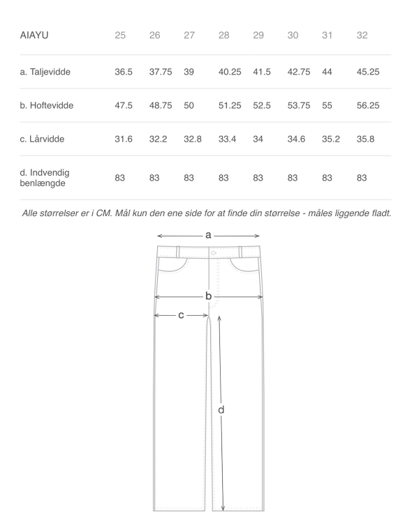 Aiayu Carlo Midwaist Wide Jeans - Mid Blue