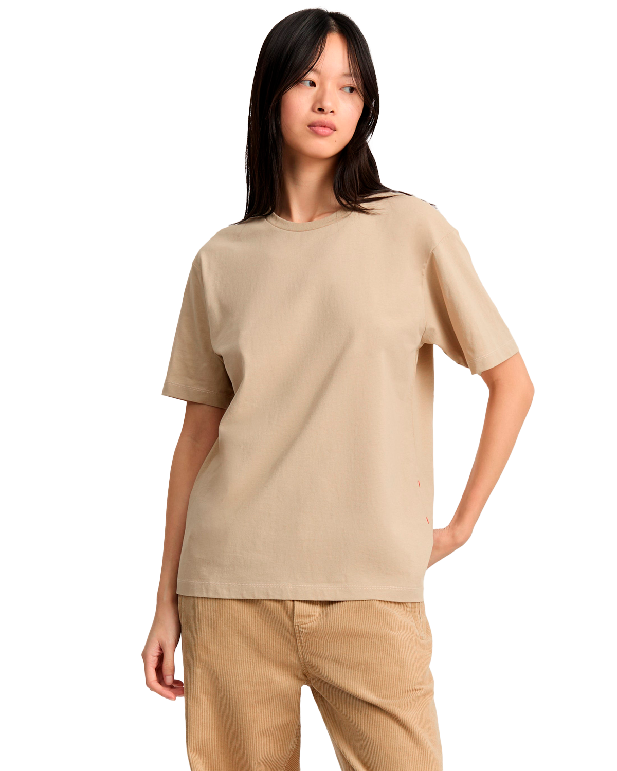 Aiayu Classic Circular Tee II - Buttermilk