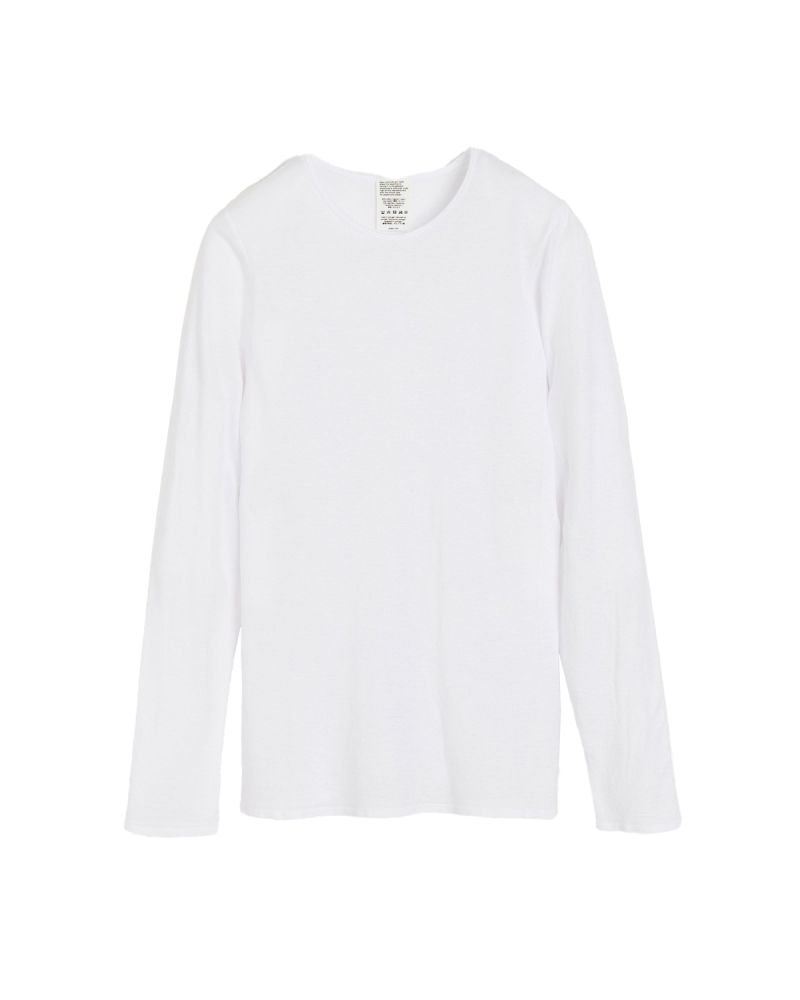 AIAYU Gentle Long Sleeve - White
