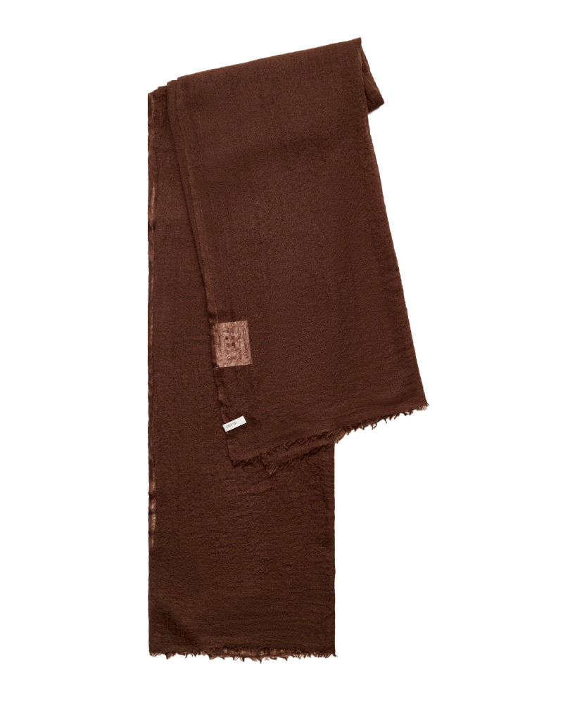 AIAYU Poon Scarf 125x175 - Chocolate