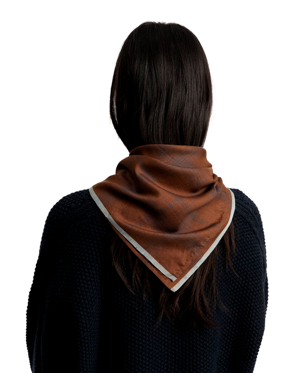 AIAYU Malila 65x65 Scarf - Mix Chocolate