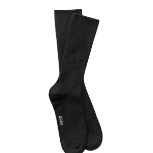 Aiayu Wool Rib Socks - Black