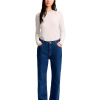 Cooper Highwaist Straight Jeans - Mid Blue