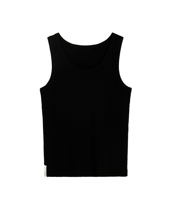 Rib Tank Black