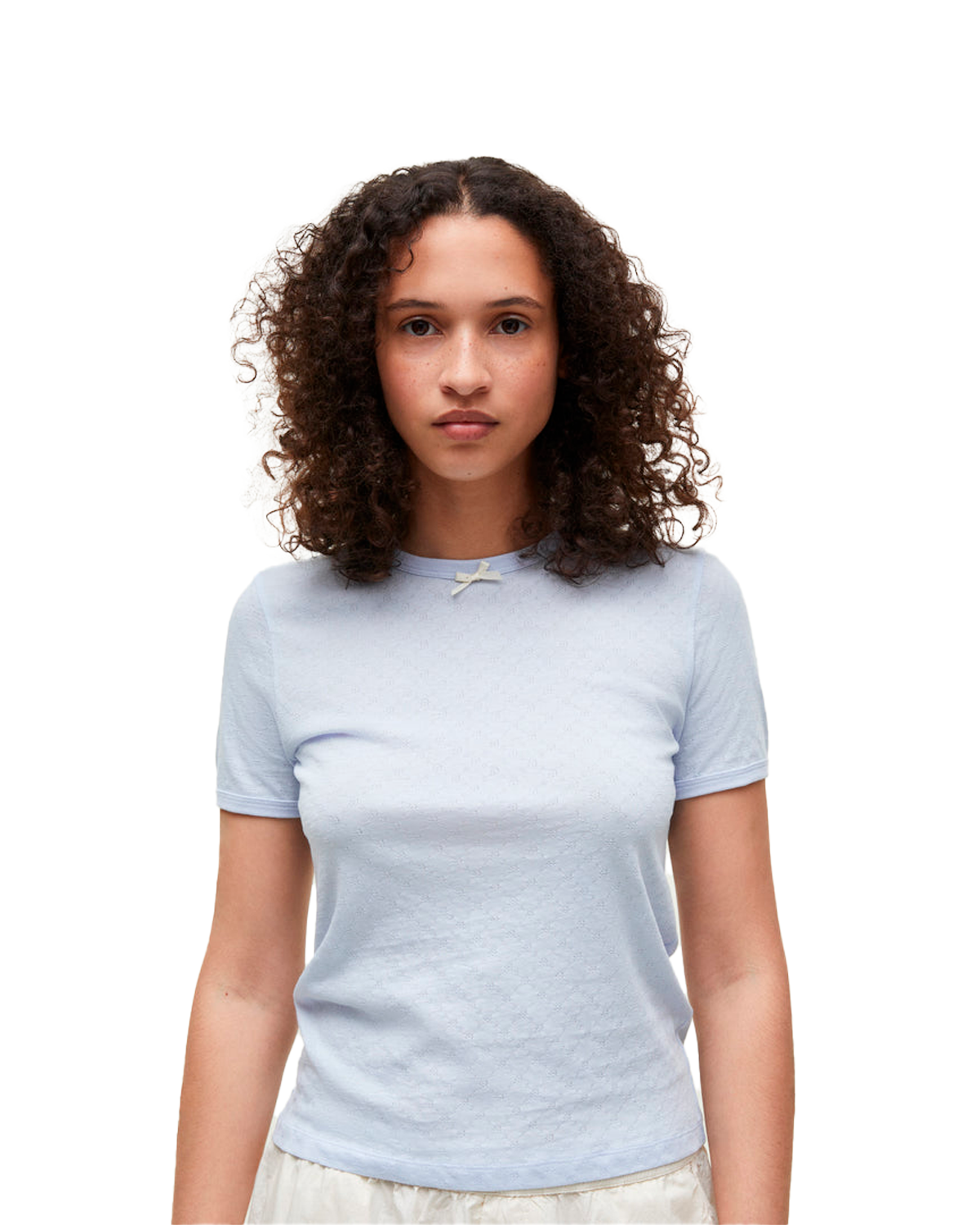 AIAYU Messhu Tee - Light Blue - Billede 2