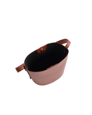 KONÈ Little Leo Bucket Bag - Vitello Rusty